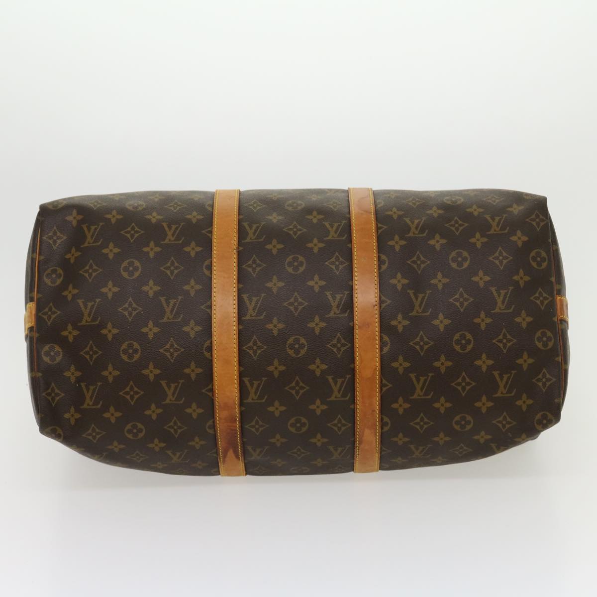 LOUIS VUITTON Monogram Keepall Bandouliere 50 Boston Bag M41416 LV Auth 30630