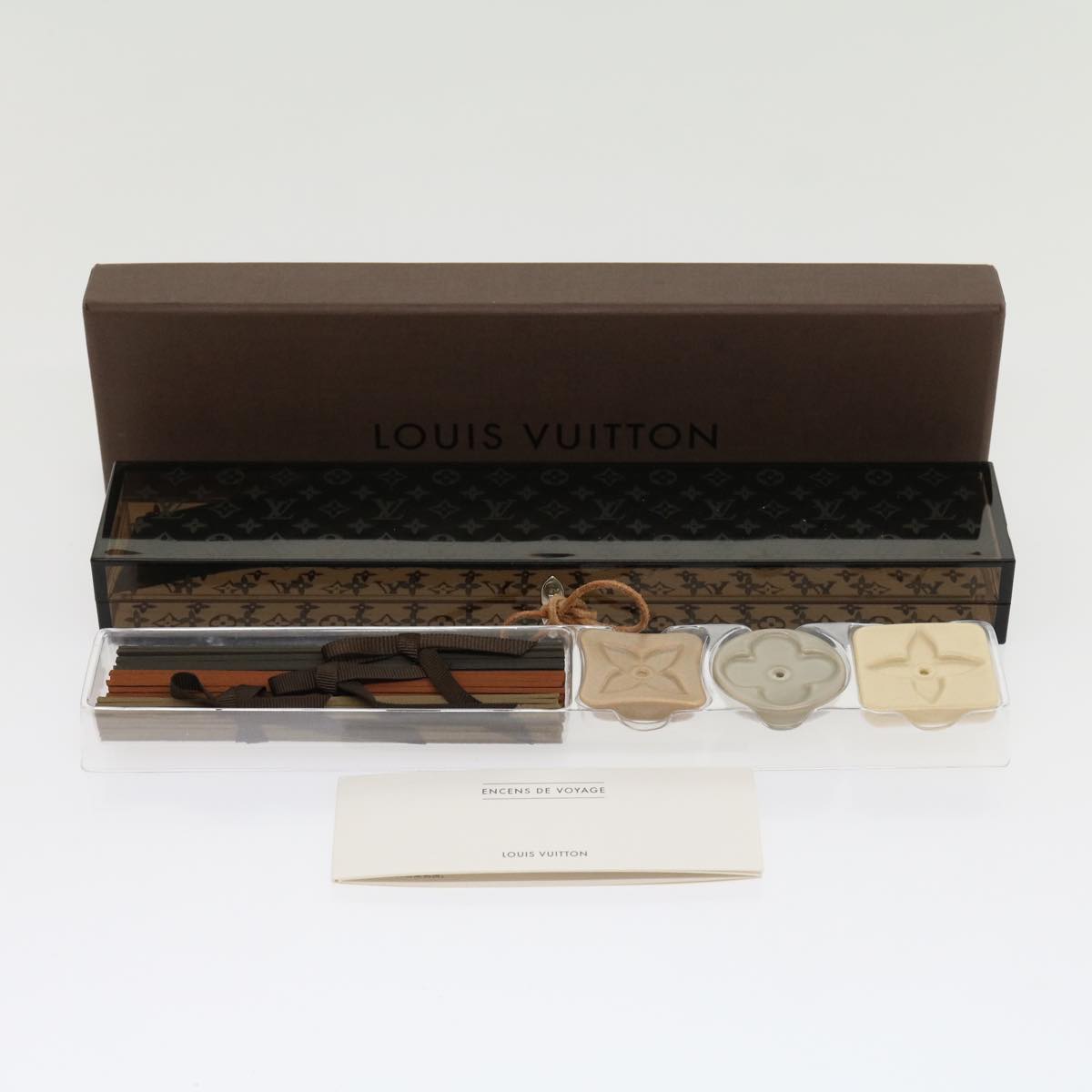 LOUIS VUITTON Incense Voyage Brown M99172 LV Auth 30639A