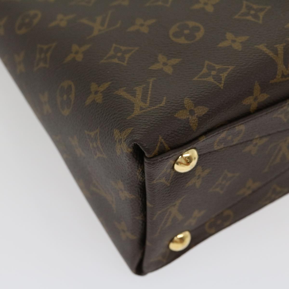 LOUIS VUITTON Monogram V Tote MM Tote Bag 2way M45273 LV Auth 30668A