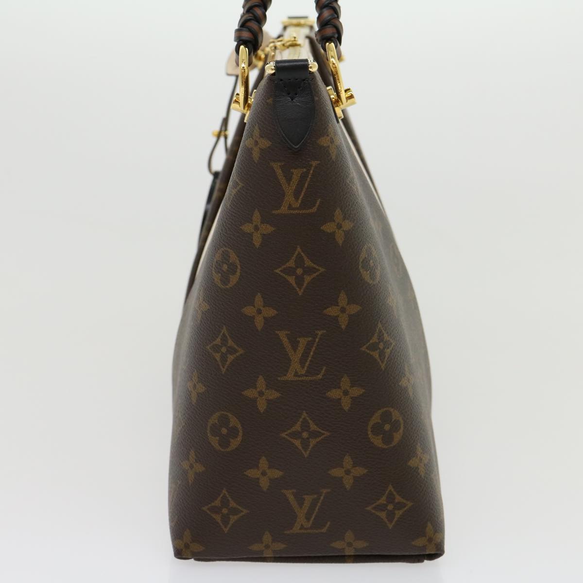 LOUIS VUITTON Monogram V Tote MM Tote Bag 2way M45273 LV Auth 30668A