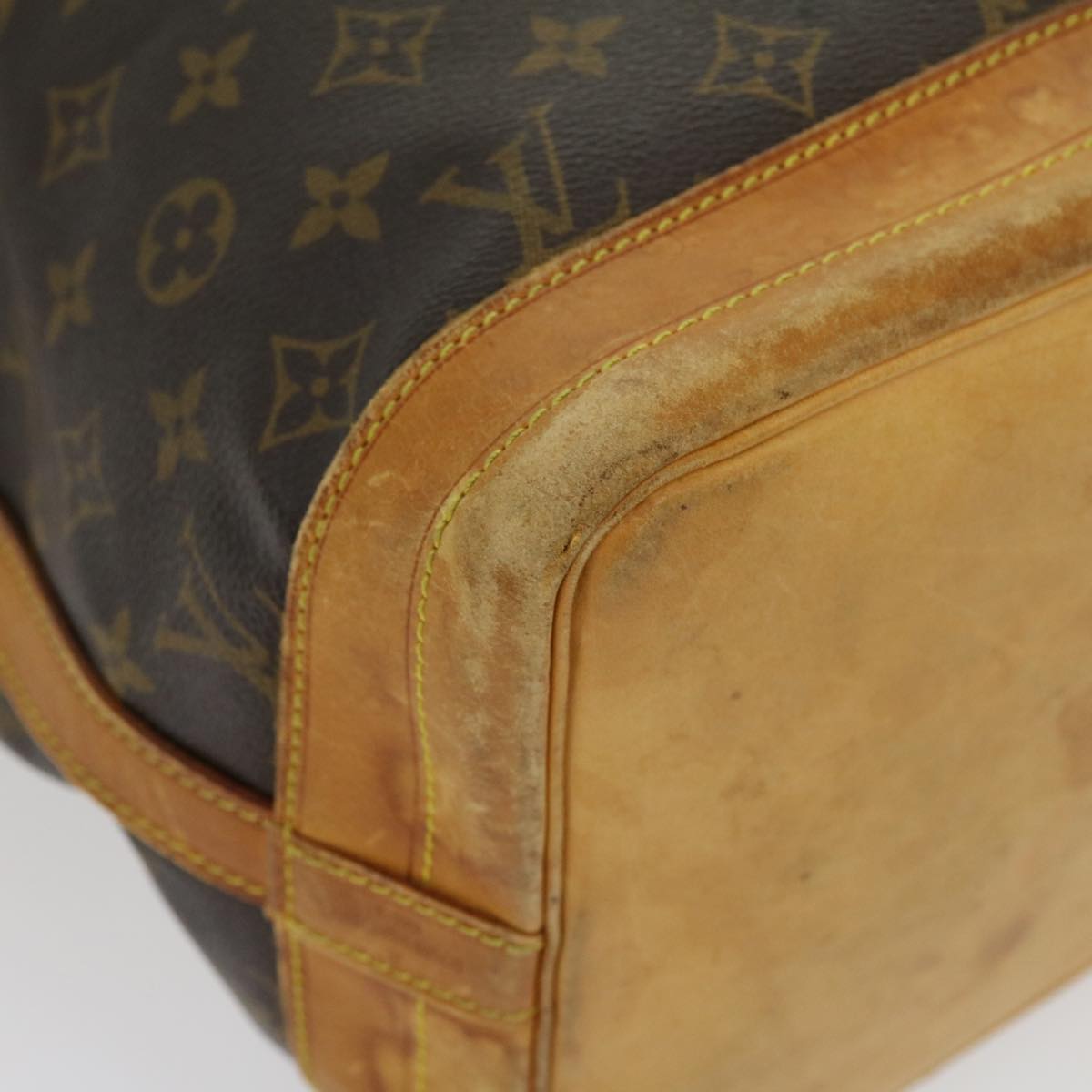 LOUIS VUITTON Monogram Noe Shoulder Bag M42224 LV Auth 30680