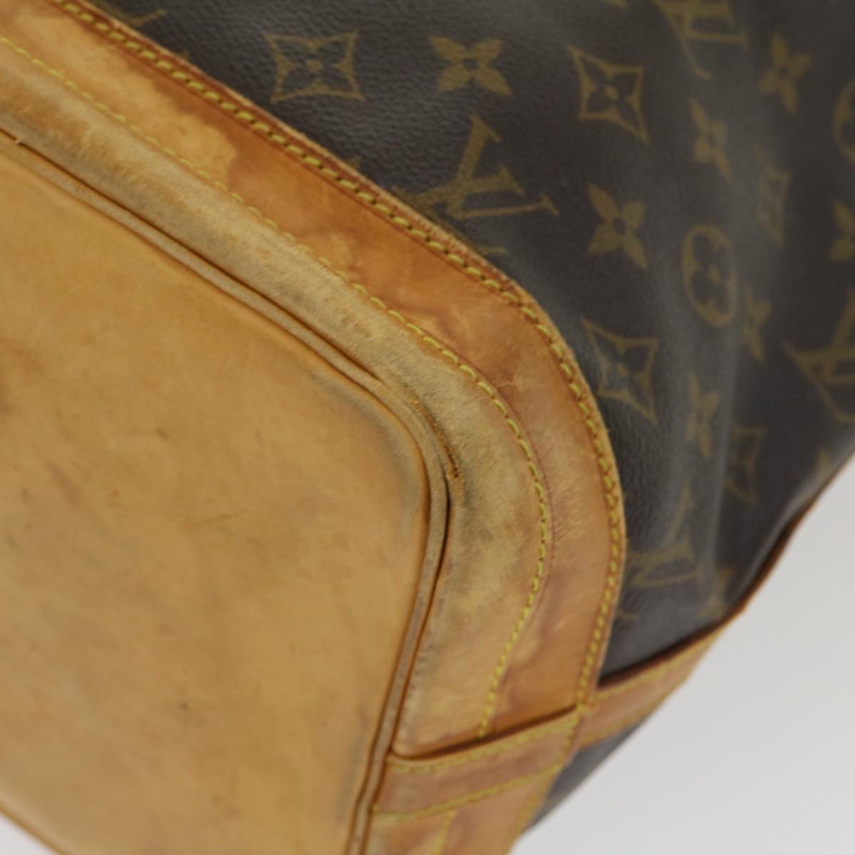 LOUIS VUITTON Monogram Noe Shoulder Bag M42224 LV Auth 30680