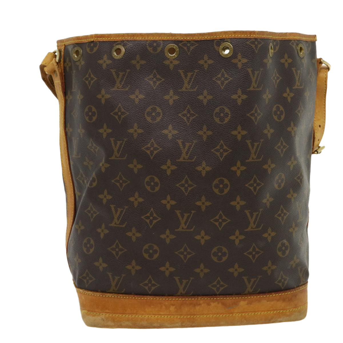 LOUIS VUITTON Monogram Noe Shoulder Bag M42224 LV Auth 30680