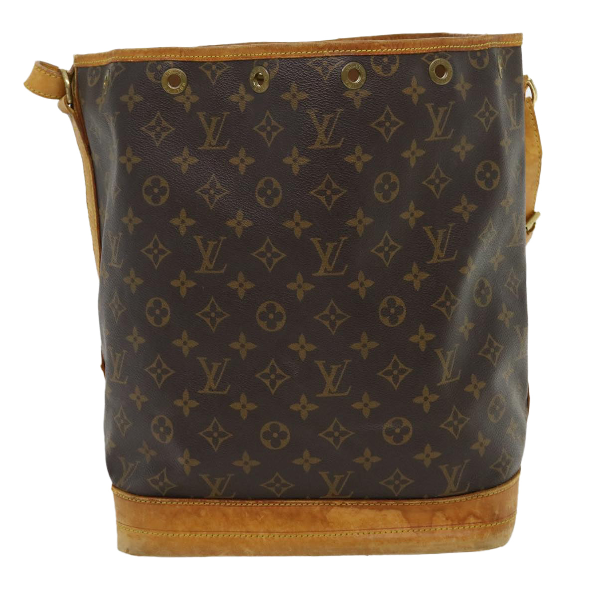 LOUIS VUITTON Monogram Noe Shoulder Bag M42224 LV Auth 30680