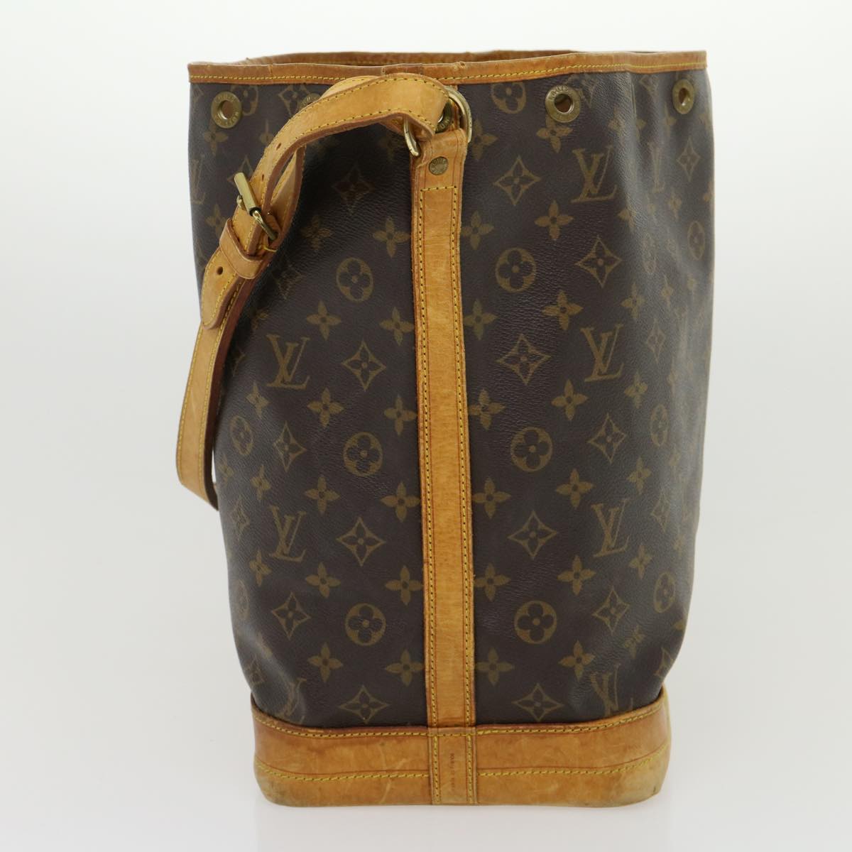 LOUIS VUITTON Monogram Noe Shoulder Bag M42224 LV Auth 30680