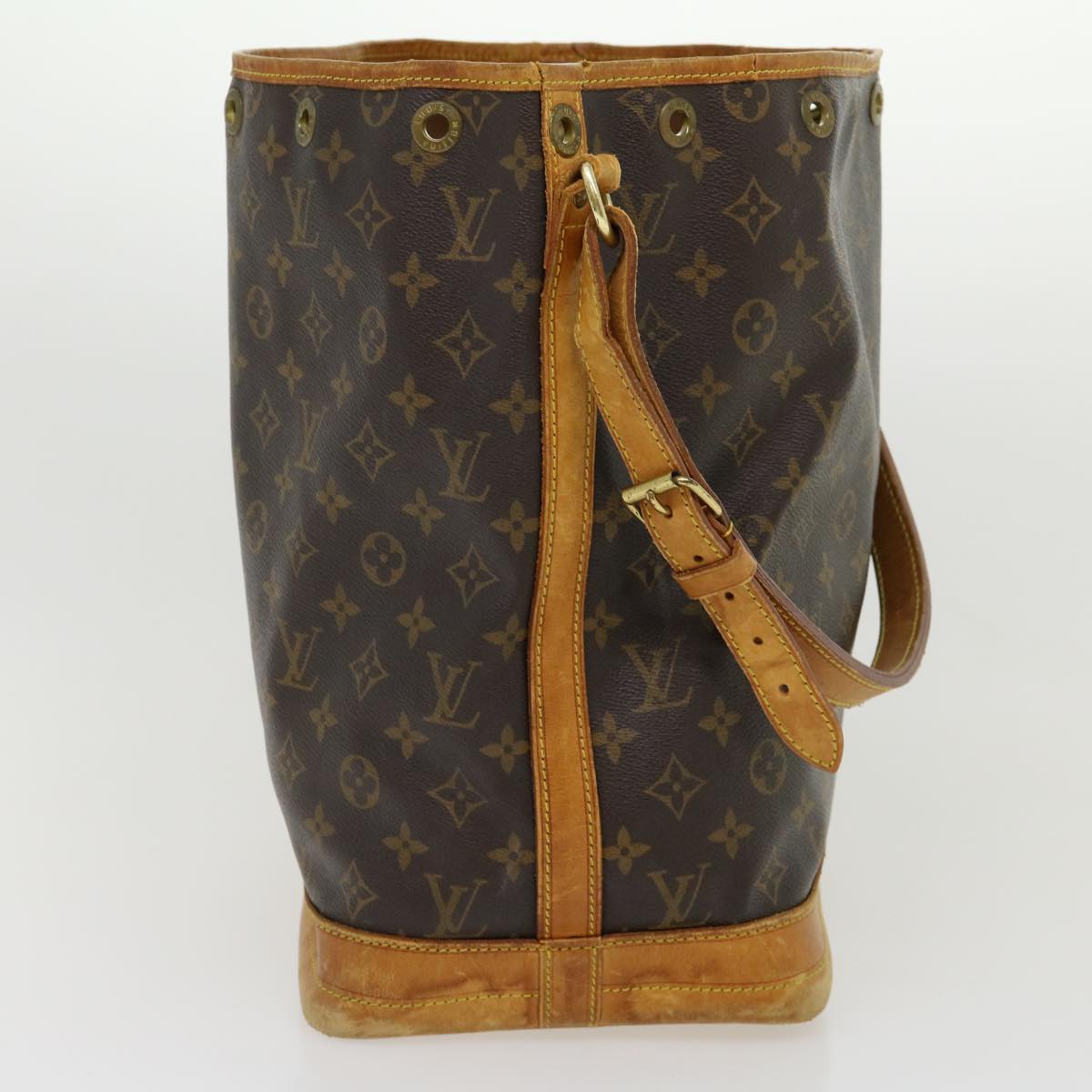 LOUIS VUITTON Monogram Noe Shoulder Bag M42224 LV Auth 30680