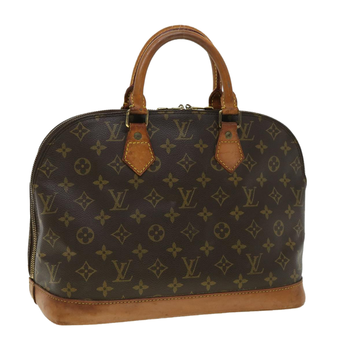 LOUIS VUITTON Monogram Alma Hand Bag M51130 LV Auth 30702