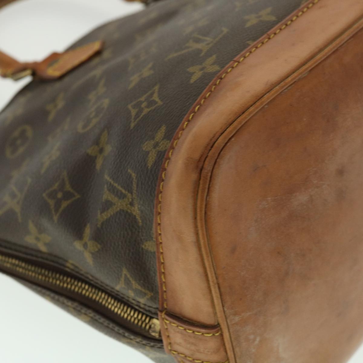 LOUIS VUITTON Monogram Alma Hand Bag M51130 LV Auth 30702