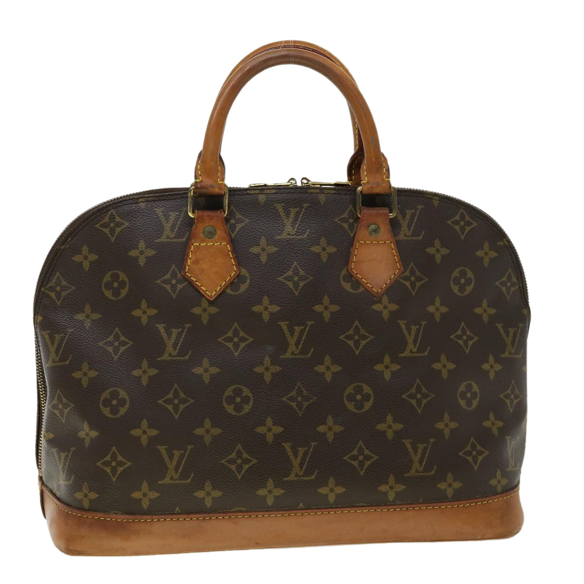 LOUIS VUITTON Monogram Alma Hand Bag M51130 LV Auth 30702