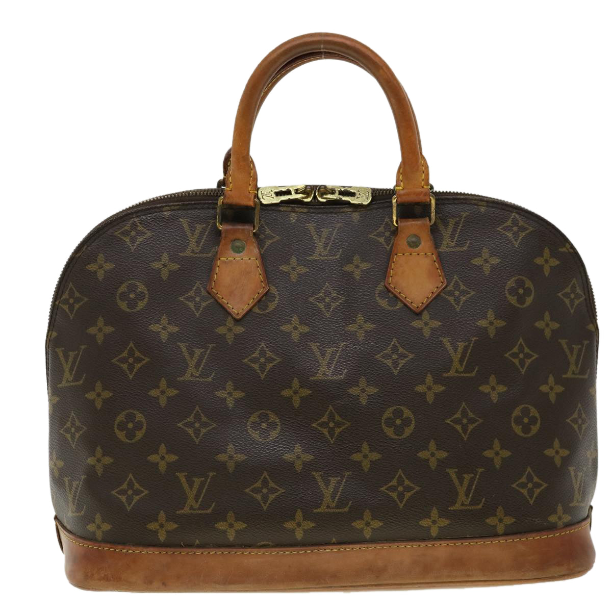 LOUIS VUITTON Monogram Alma Hand Bag M51130 LV Auth 30702