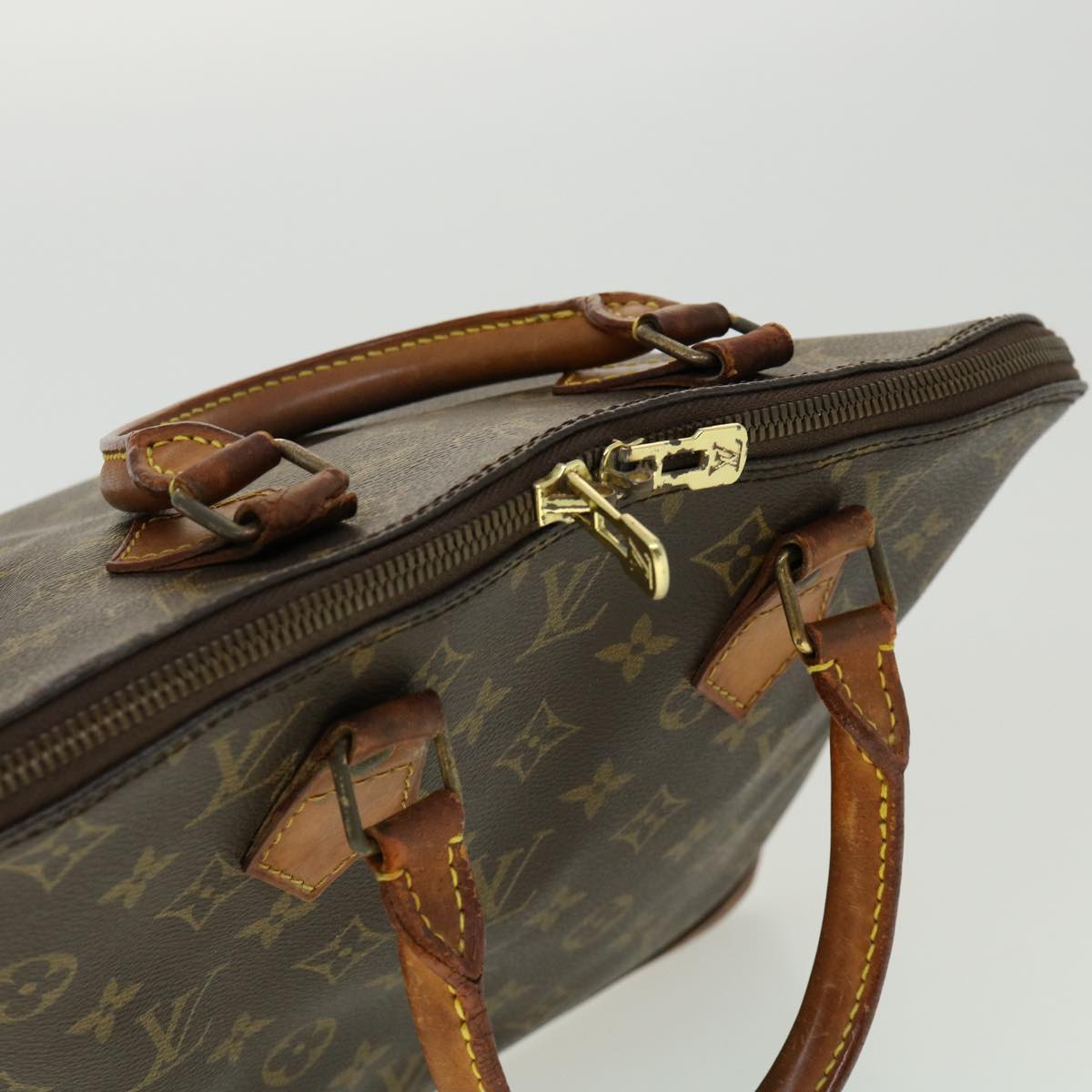 LOUIS VUITTON Monogram Alma Hand Bag M51130 LV Auth 30702