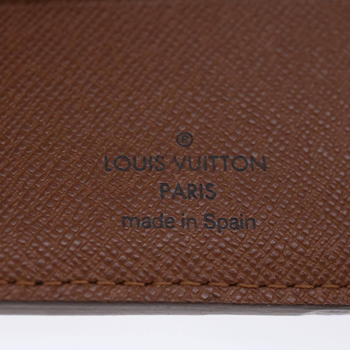 LOUIS VUITTON Monogram Panda Portefeuille Marco Wallet M61666 LV Auth 30720A