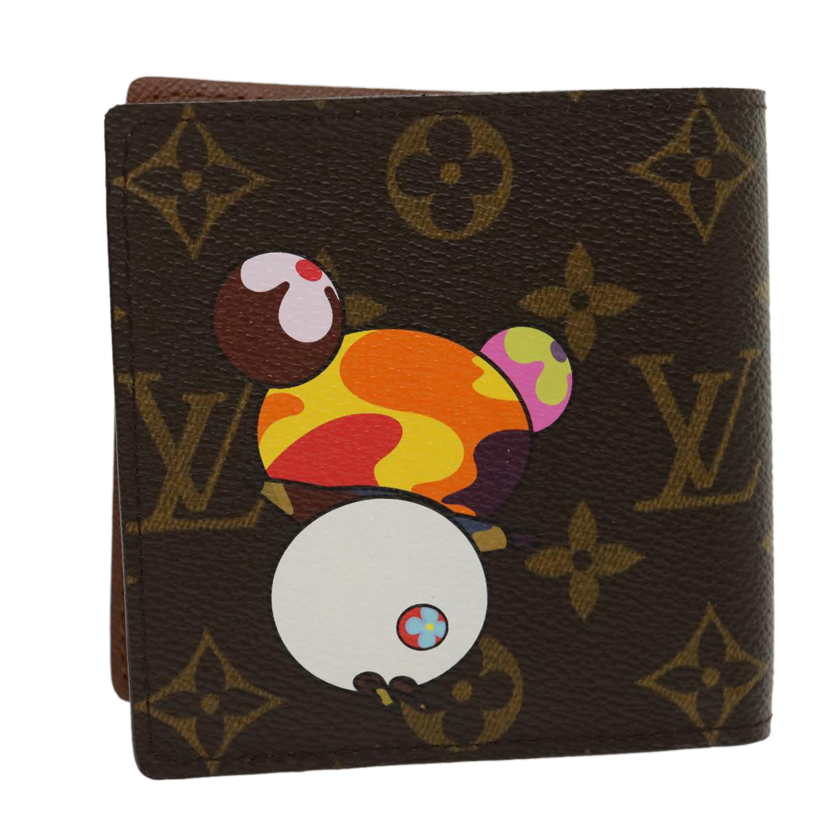 LOUIS VUITTON Monogram Panda Portefeuille Marco Wallet M61666 LV Auth 30720A - 0