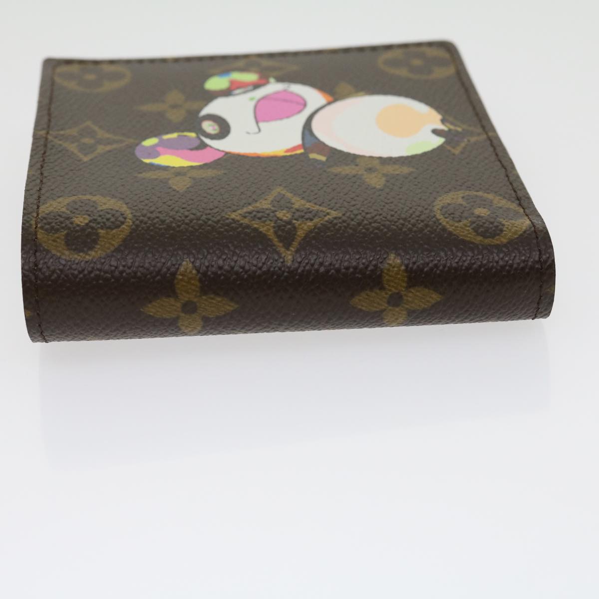 LOUIS VUITTON Monogram Panda Portefeuille Marco Wallet M61666 LV Auth 30720A