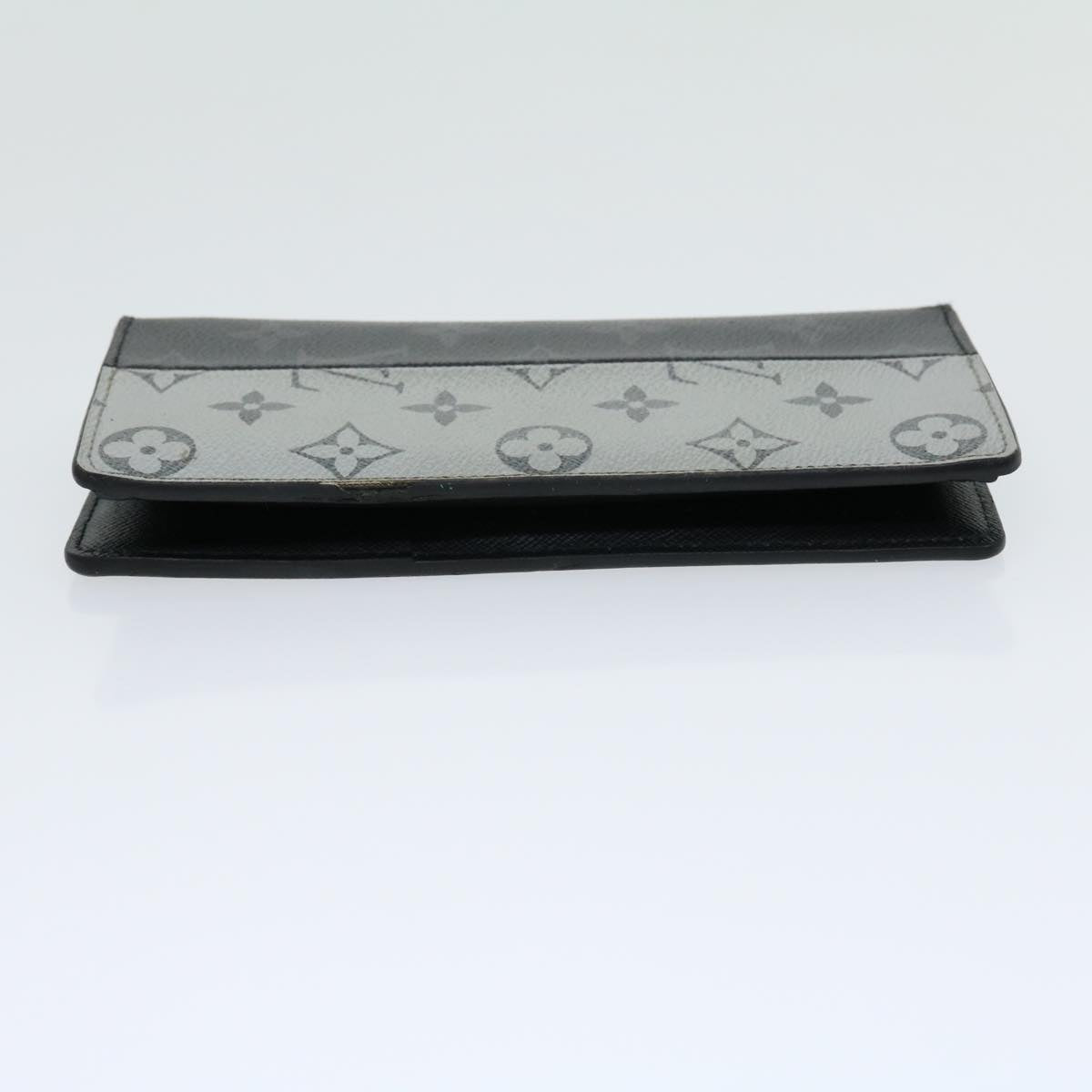 LOUIS VUITTON Eclipse Split Portefeuille Braza Long Wallet M63027 LV Auth 30731A