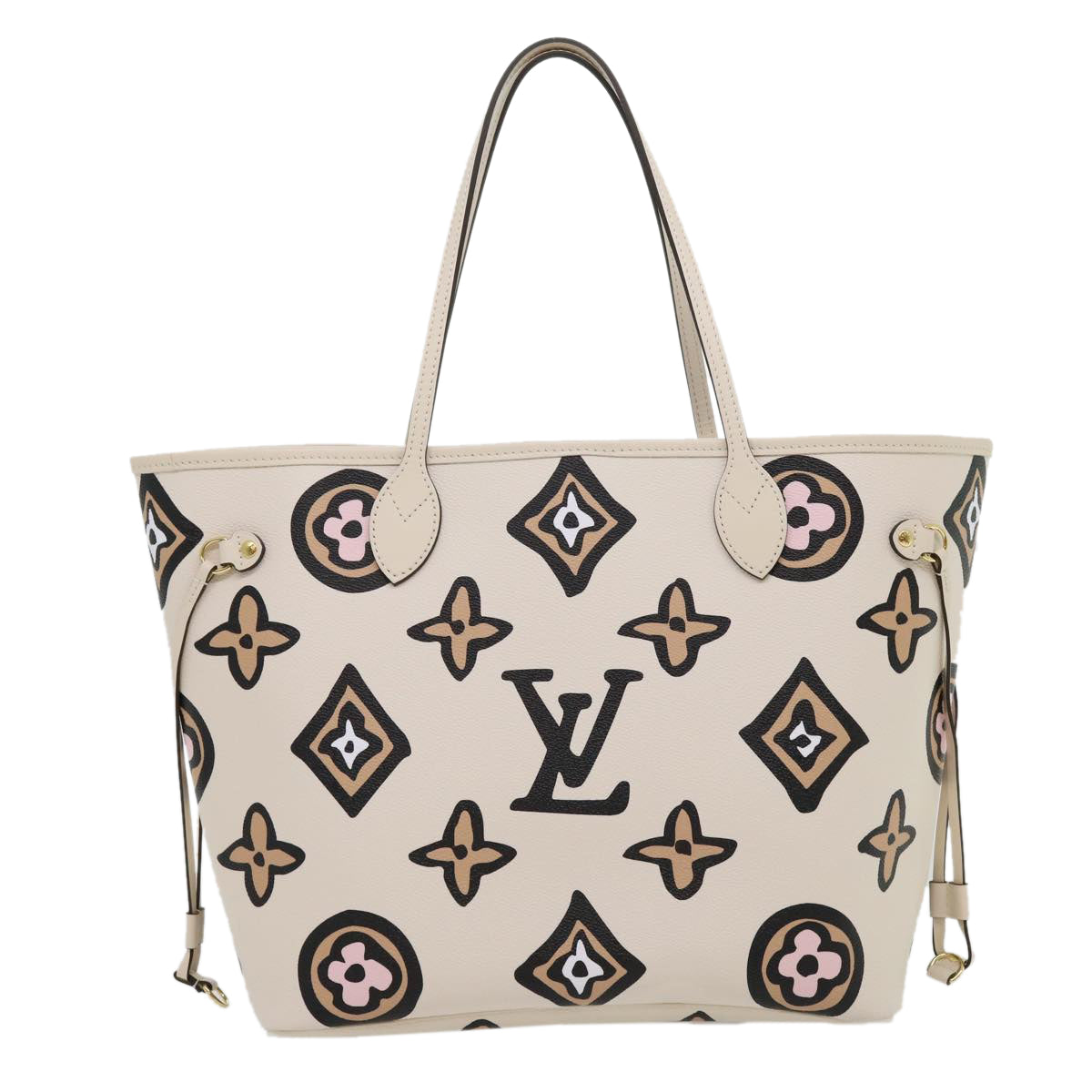 LOUIS VUITTON Monogram Wild at Heart Neverfull MM Tote Bag M45819 Auth 30747A - 0