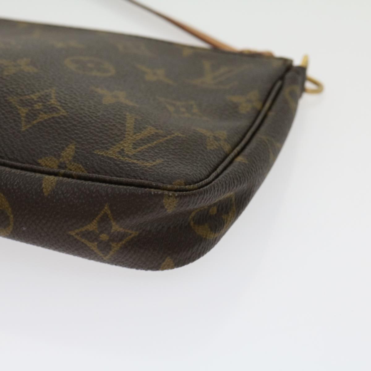 LOUIS VUITTON Monogram Pochette Accessoires Pouch M51980 LV Auth 30757