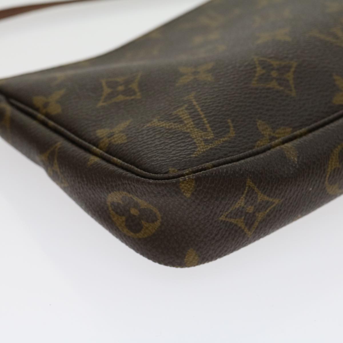 LOUIS VUITTON Monogram Pochette Accessoires Pouch M51980 LV Auth 30757