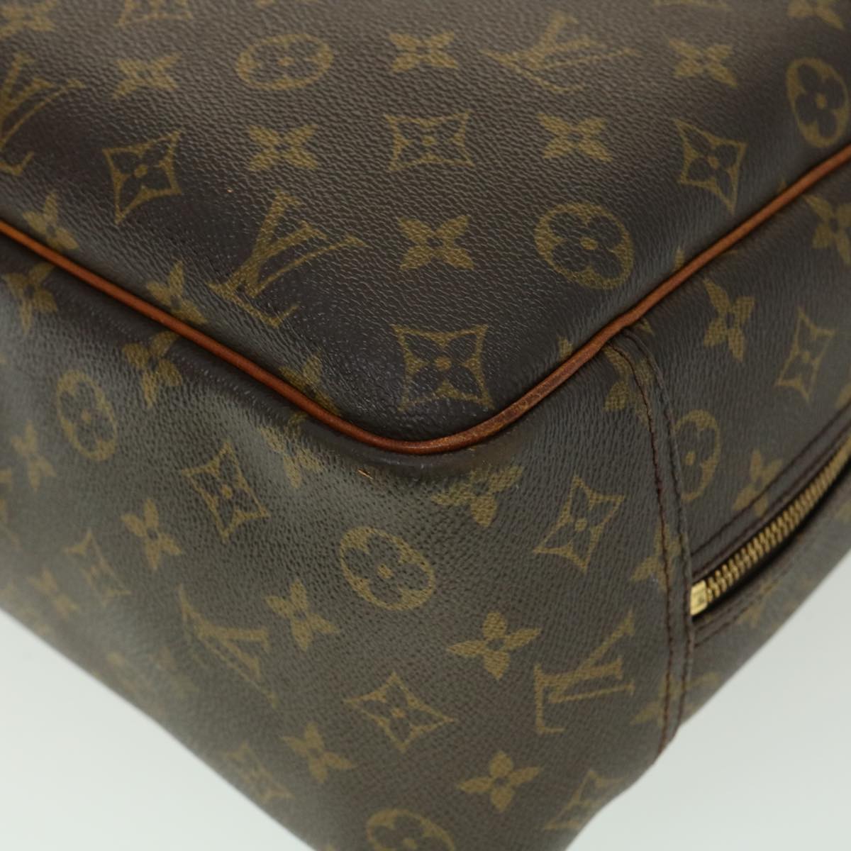 LOUIS VUITTON Monogram Deauville Hand Bag M47270 LV Auth 30761