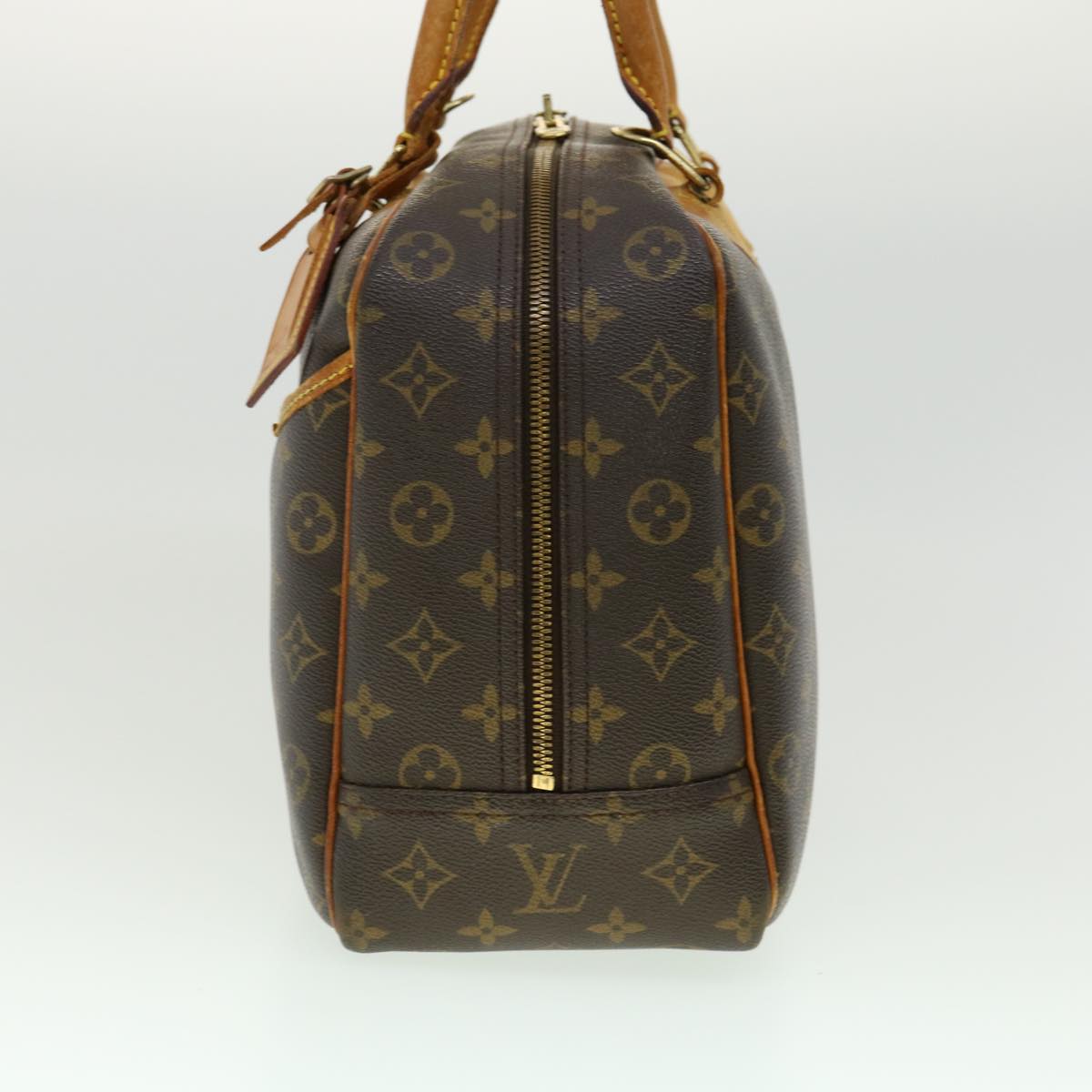 LOUIS VUITTON Monogram Deauville Hand Bag M47270 LV Auth 30761