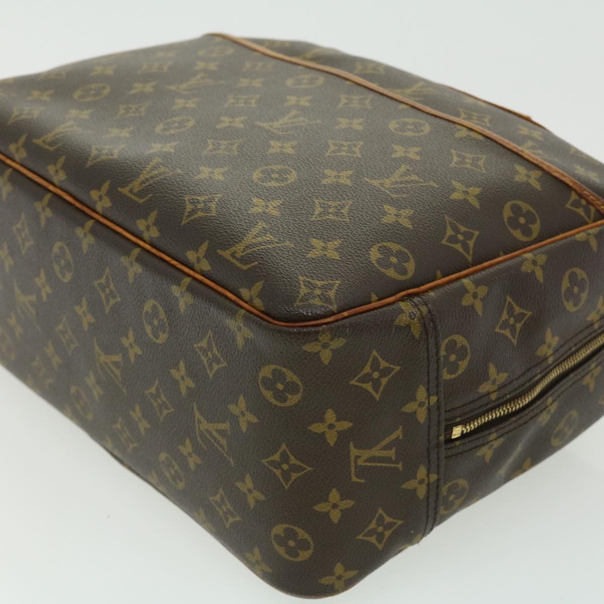 LOUIS VUITTON Monogram Deauville Hand Bag M47270 LV Auth 30775