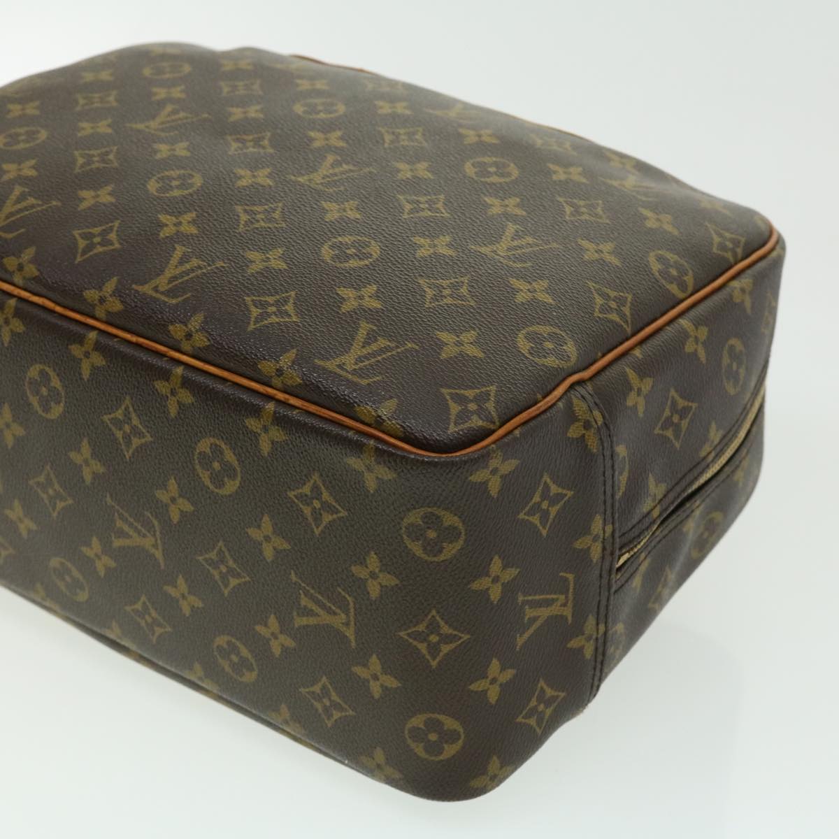 LOUIS VUITTON Monogram Deauville Hand Bag M47270 LV Auth 30775