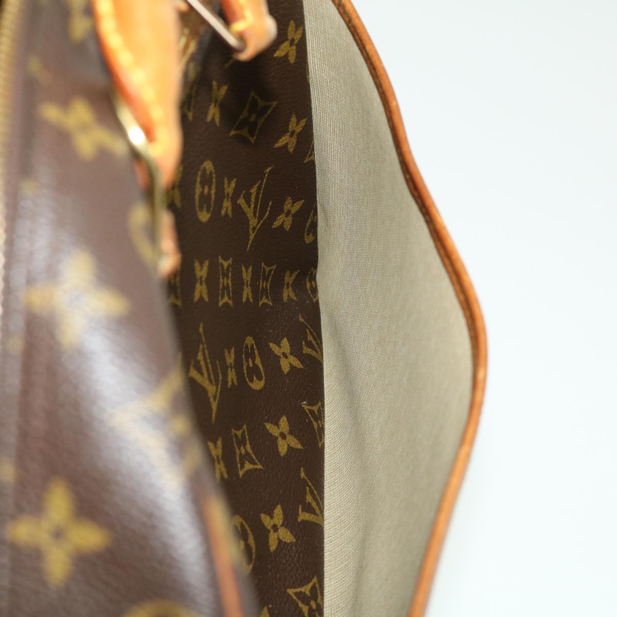 LOUIS VUITTON Monogram Deauville Hand Bag M47270 LV Auth 30775