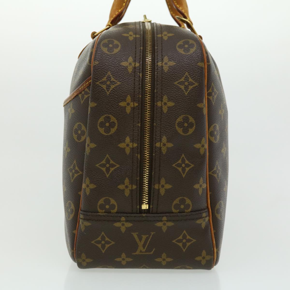 LOUIS VUITTON Monogram Deauville Hand Bag M47270 LV Auth 30775