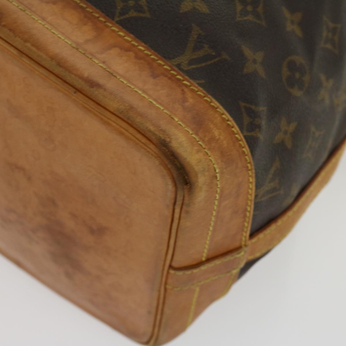 LOUIS VUITTON Monogram Noe Shoulder Bag M42224 LV Auth 30777