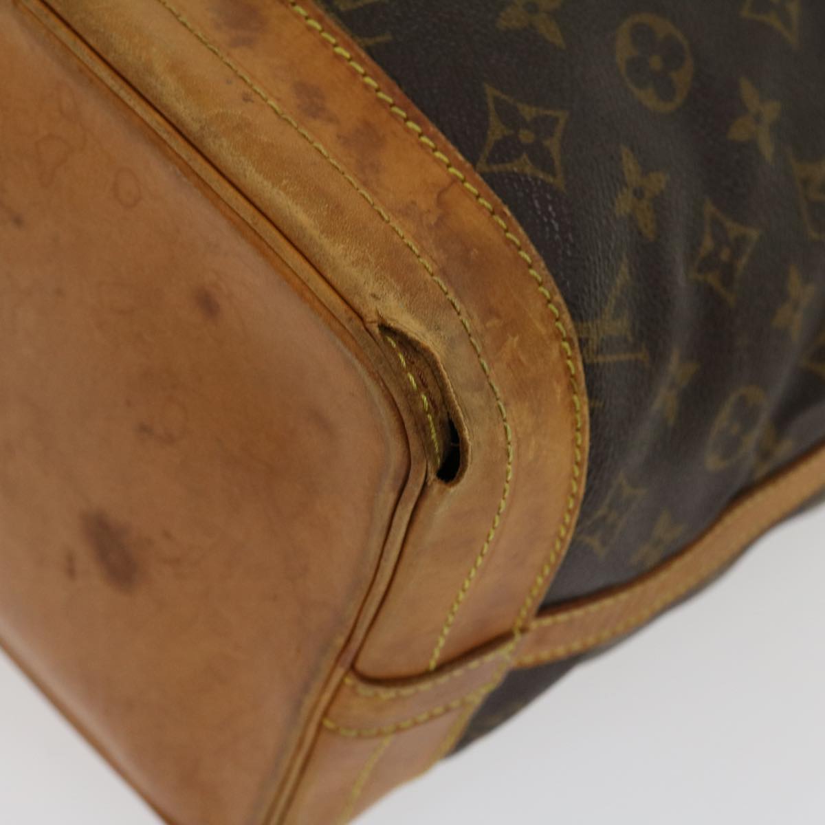 LOUIS VUITTON Monogram Noe Shoulder Bag M42224 LV Auth 30777