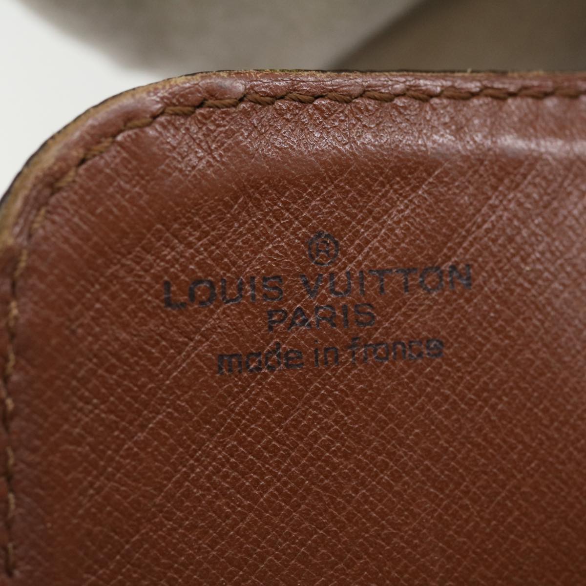 LOUIS VUITTON Monogram Cartouchiere GM Shoulder Bag M51252 LV Auth 30780