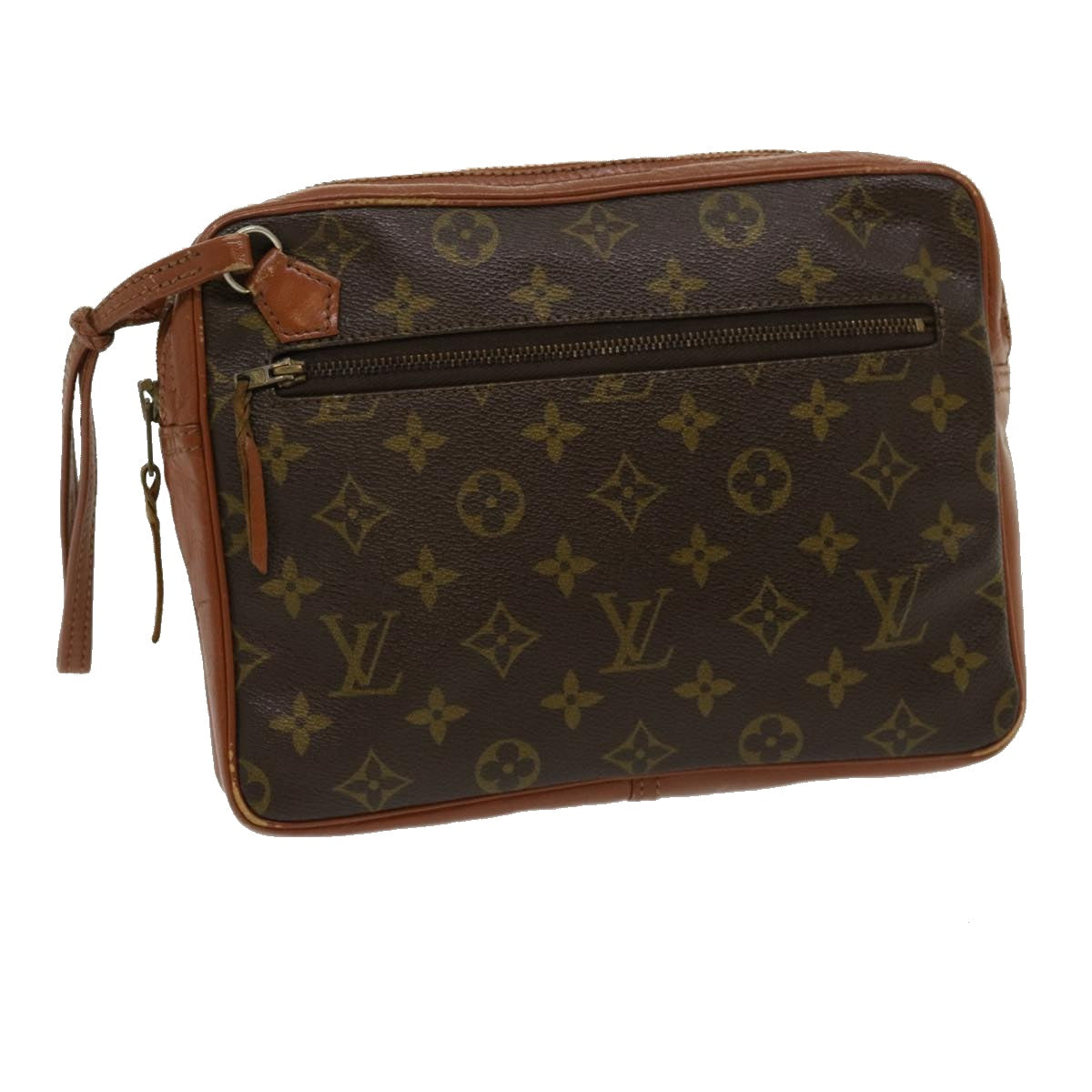 LOUIS VUITTON Monogram Pochette Sports Clutch Bag Vintage No.183 LV Auth 30787