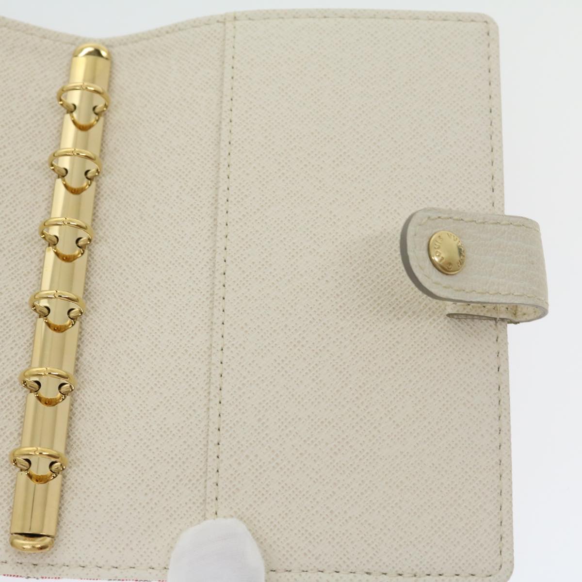 LOUIS VUITTON Monogram Mini Lin Agenda PM Day Planner Cover R20917 Auth 30811A