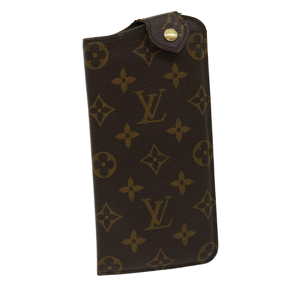 LOUIS VUITTON Monogram Etui A Lunettes MM Glasses Case M66544 LV Auth 30814