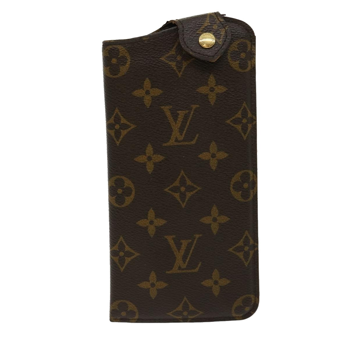 LOUIS VUITTON Monogram Etui A Lunettes MM Glasses Case M66544 LV Auth 30814