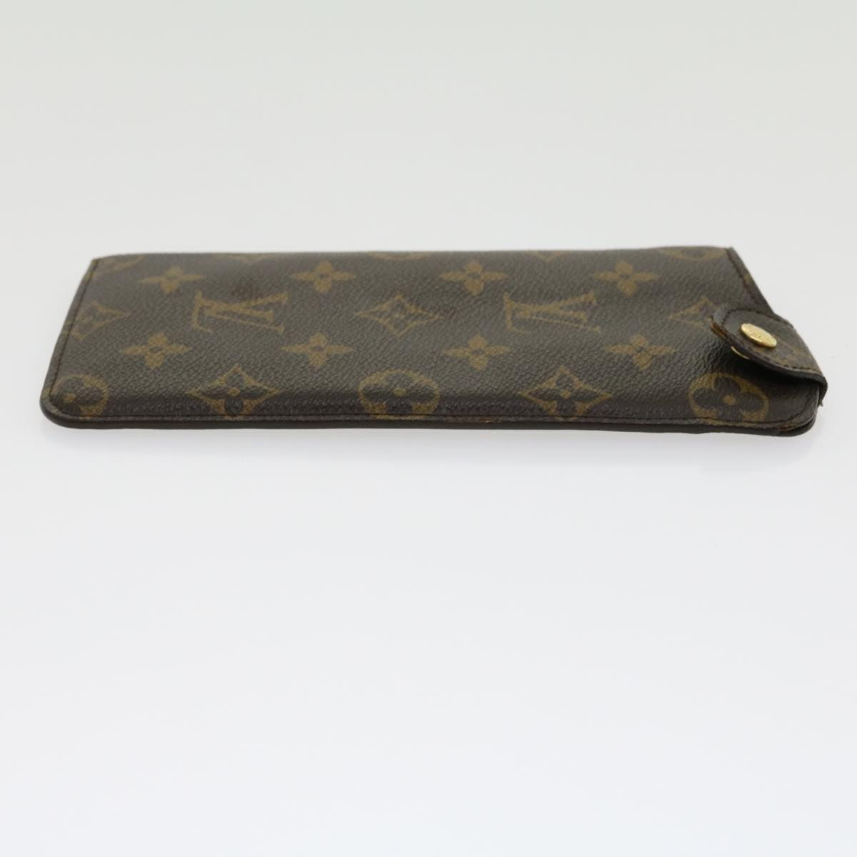 LOUIS VUITTON Monogram Etui A Lunettes MM Glasses Case M66544 LV Auth 30814