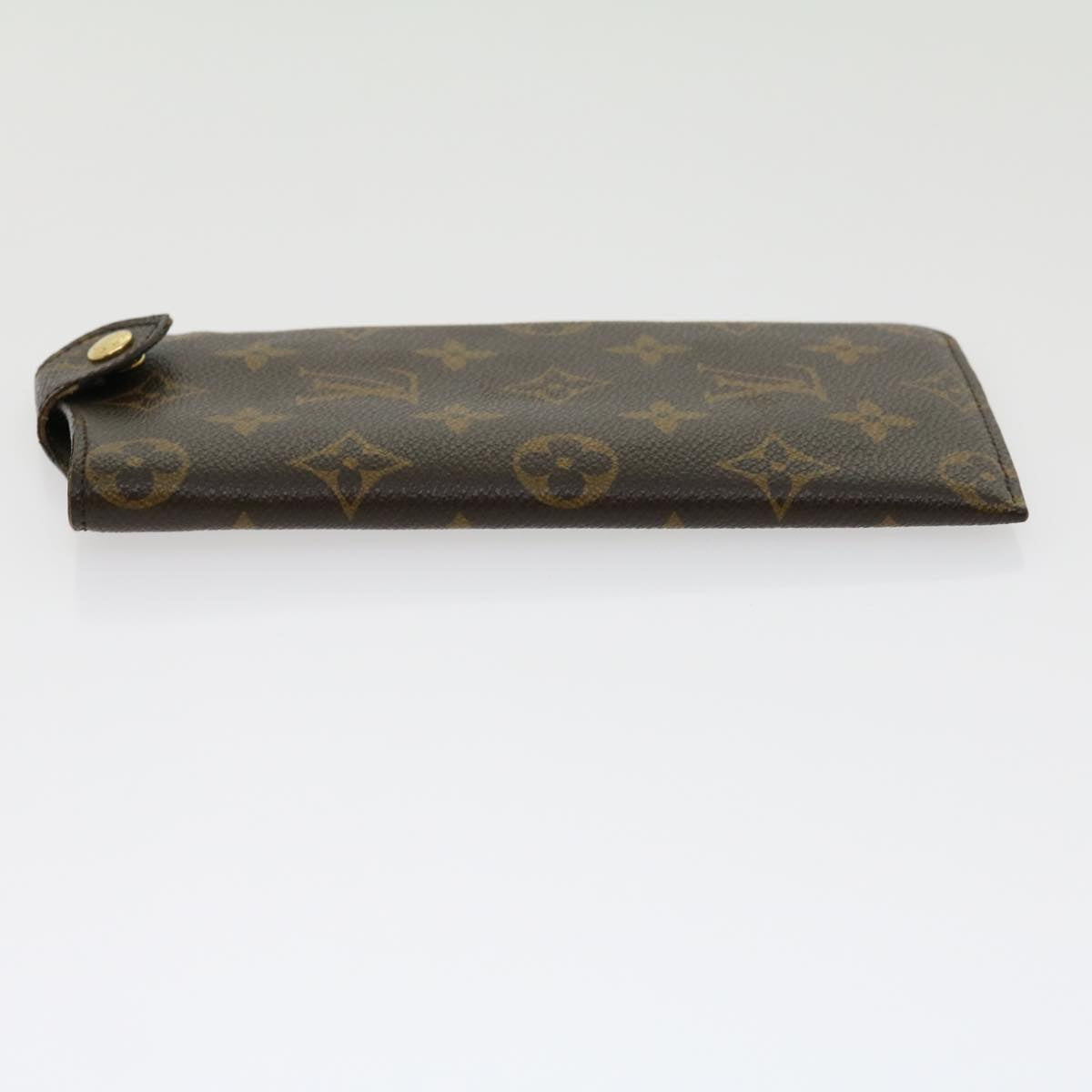 LOUIS VUITTON Monogram Etui A Lunettes MM Glasses Case M66544 LV Auth 30814