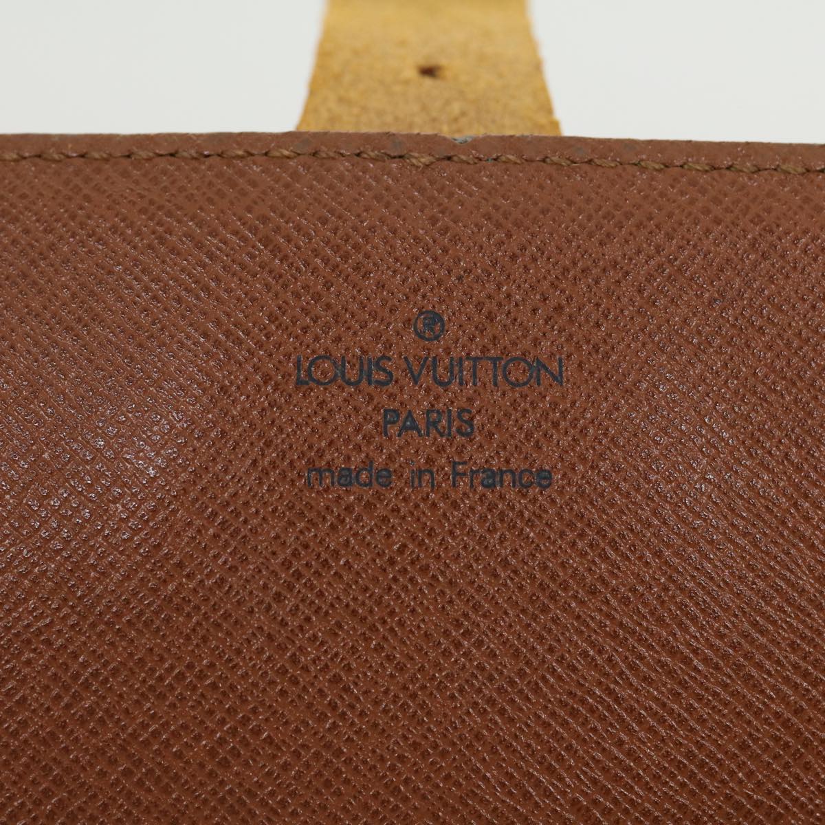 LOUIS VUITTON Monogram Cartouchiere GM Shoulder Bag M51252 LV Auth 30833