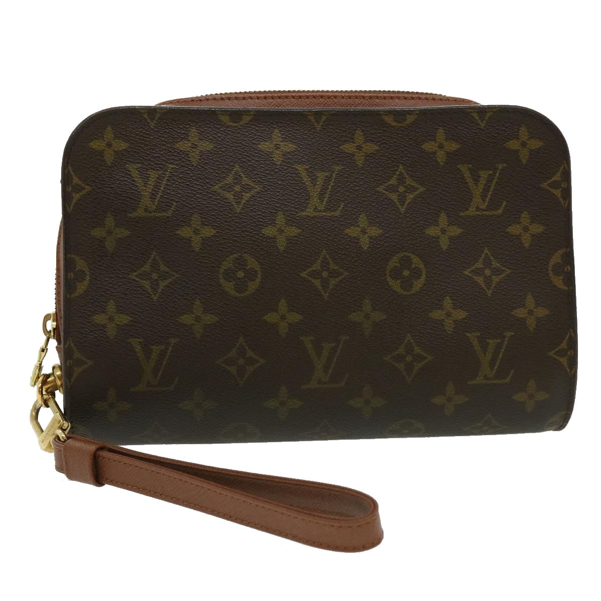 LOUIS VUITTON Monogram Orsay Clutch Bag M51790 LV Auth 30837