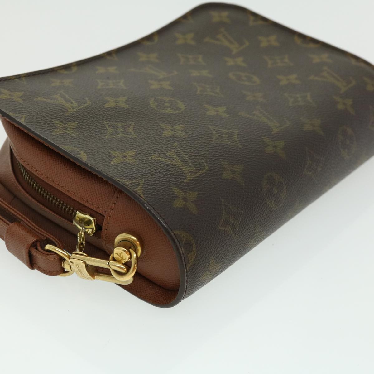 LOUIS VUITTON Monogram Orsay Clutch Bag M51790 LV Auth 30837