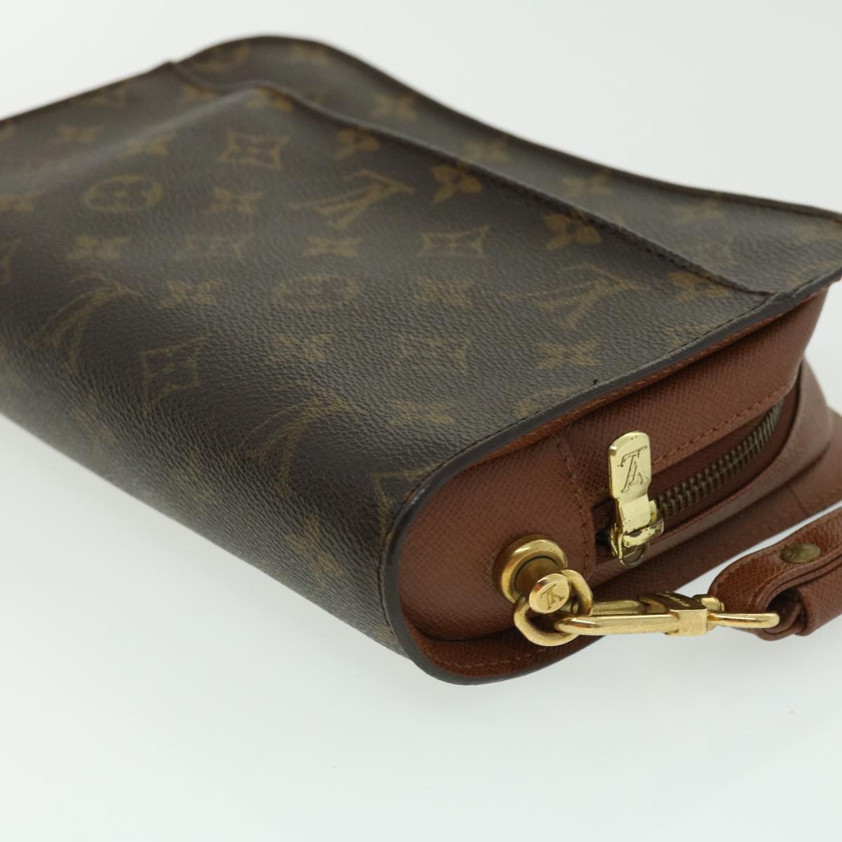 LOUIS VUITTON Monogram Orsay Clutch Bag M51790 LV Auth 30837