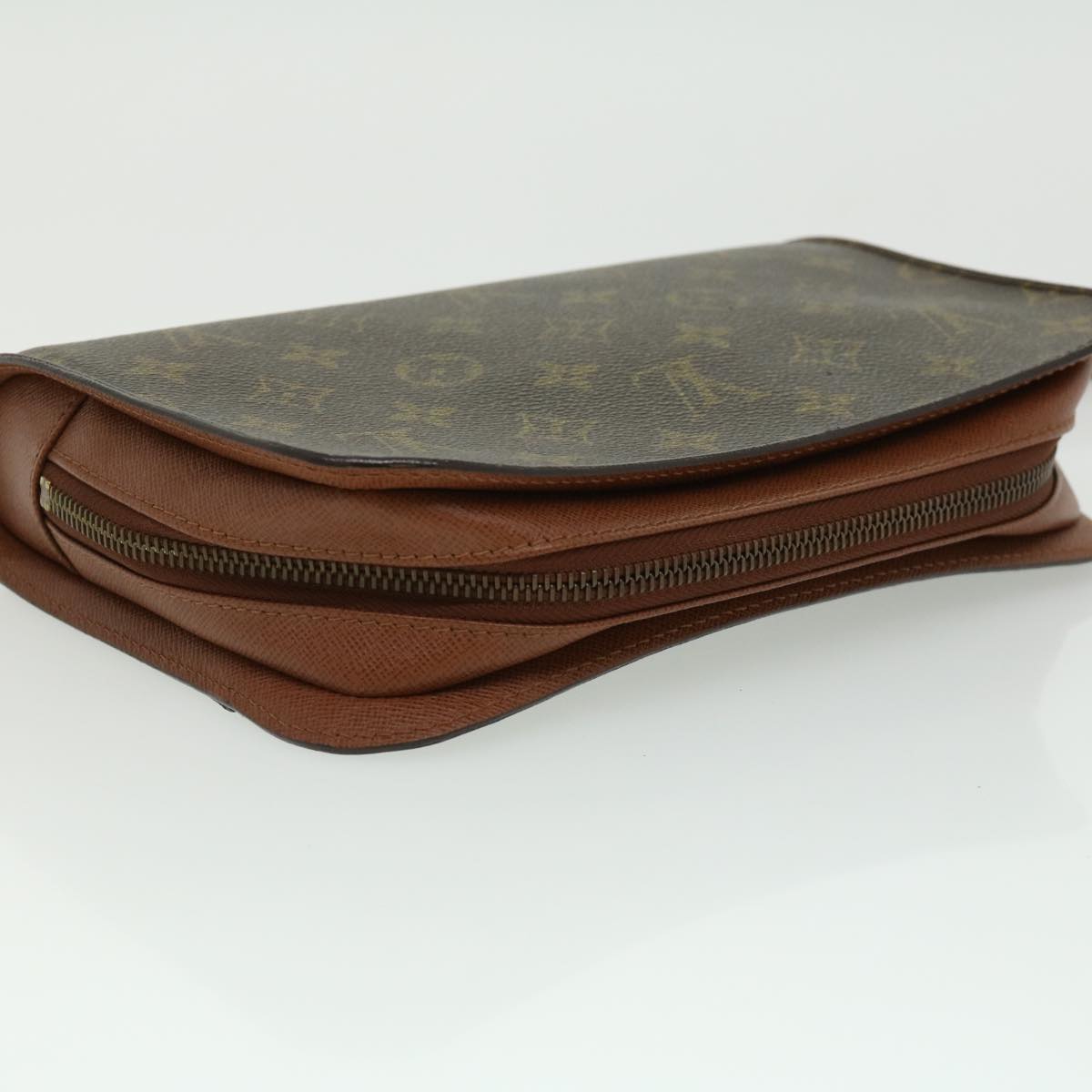 LOUIS VUITTON Monogram Orsay Clutch Bag M51790 LV Auth 30837