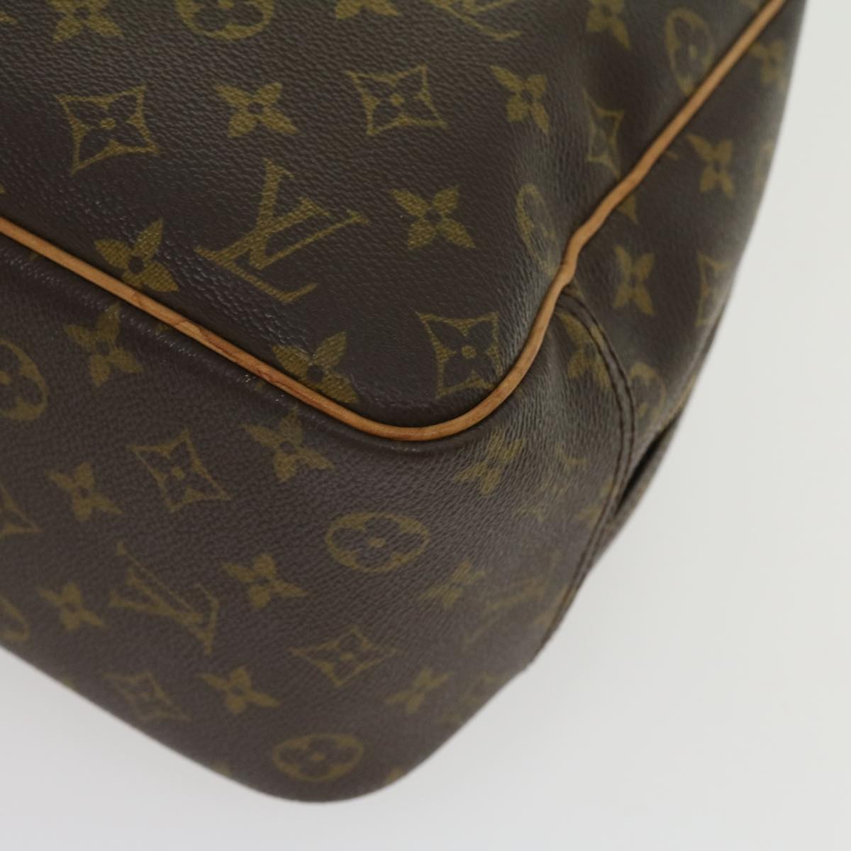 LOUIS VUITTON Monogram Deauville Hand Bag M47270 LV Auth 30838