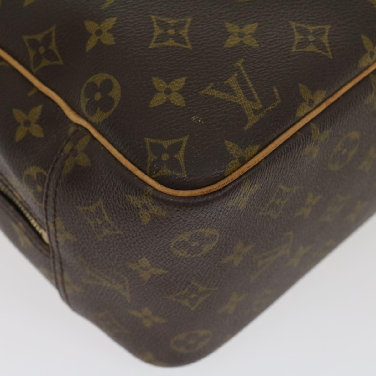 LOUIS VUITTON Monogram Deauville Hand Bag M47270 LV Auth 30838