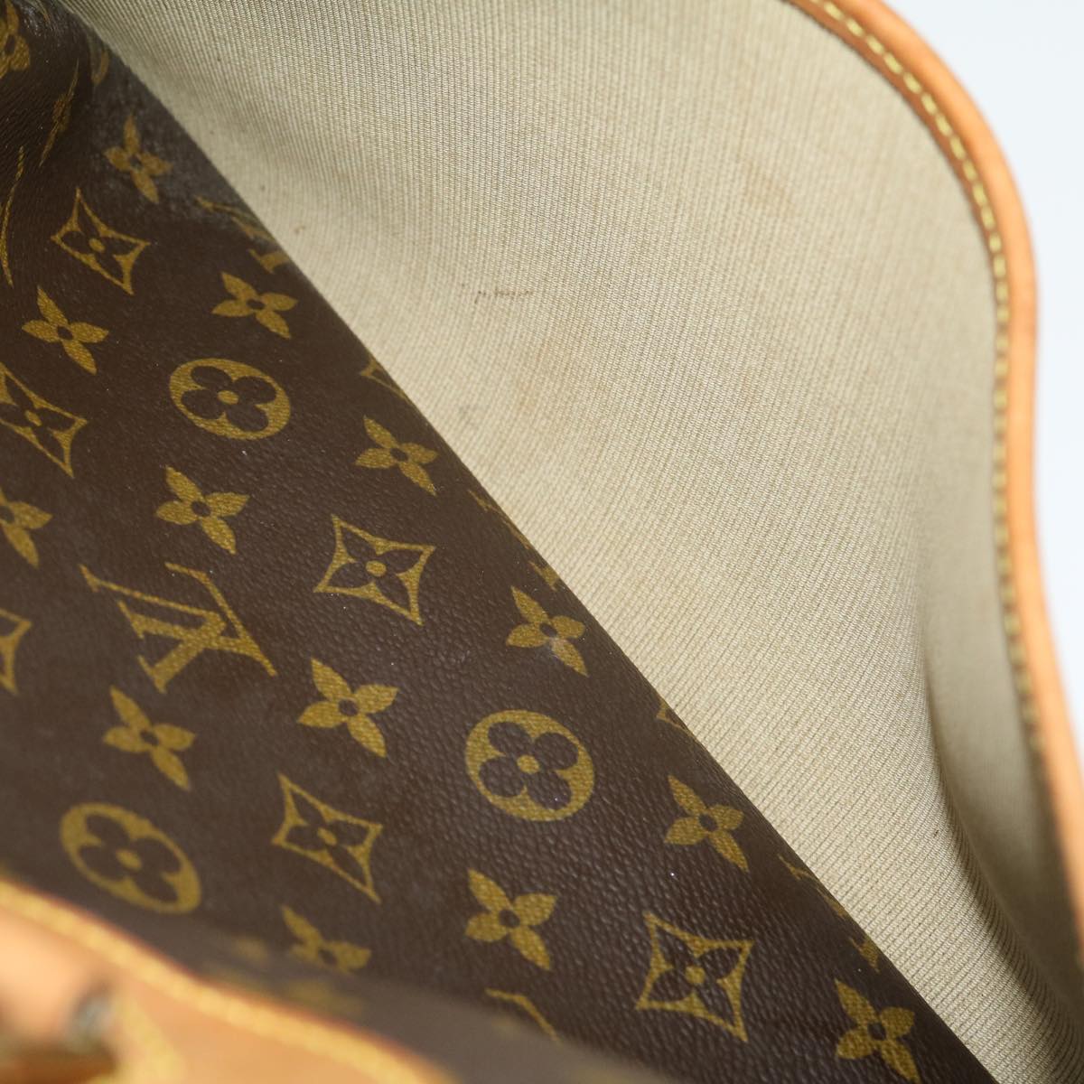 LOUIS VUITTON Monogram Deauville Hand Bag M47270 LV Auth 30838