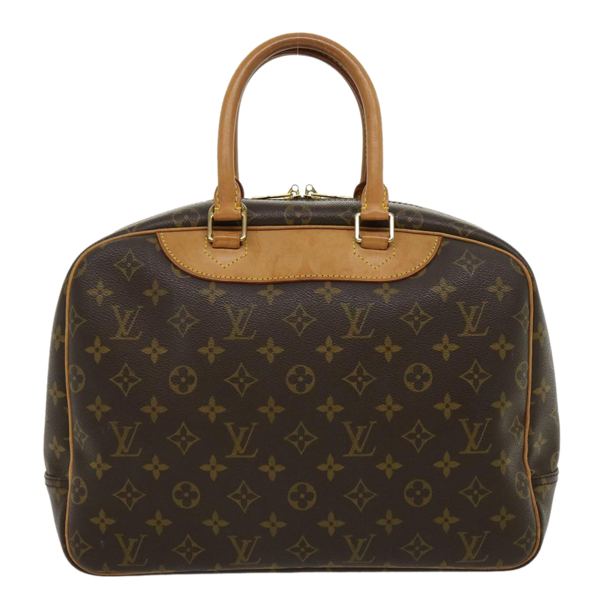 LOUIS VUITTON Monogram Deauville Hand Bag M47270 LV Auth 30838