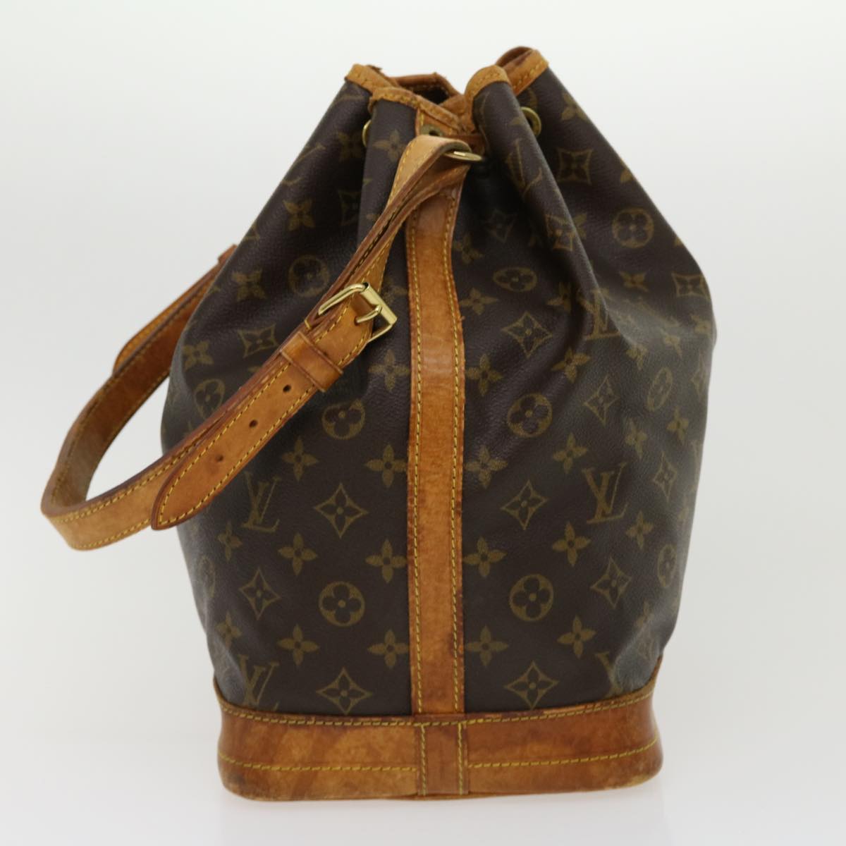 LOUIS VUITTON Monogram Noe Shoulder Bag M42224 LV Auth 30841