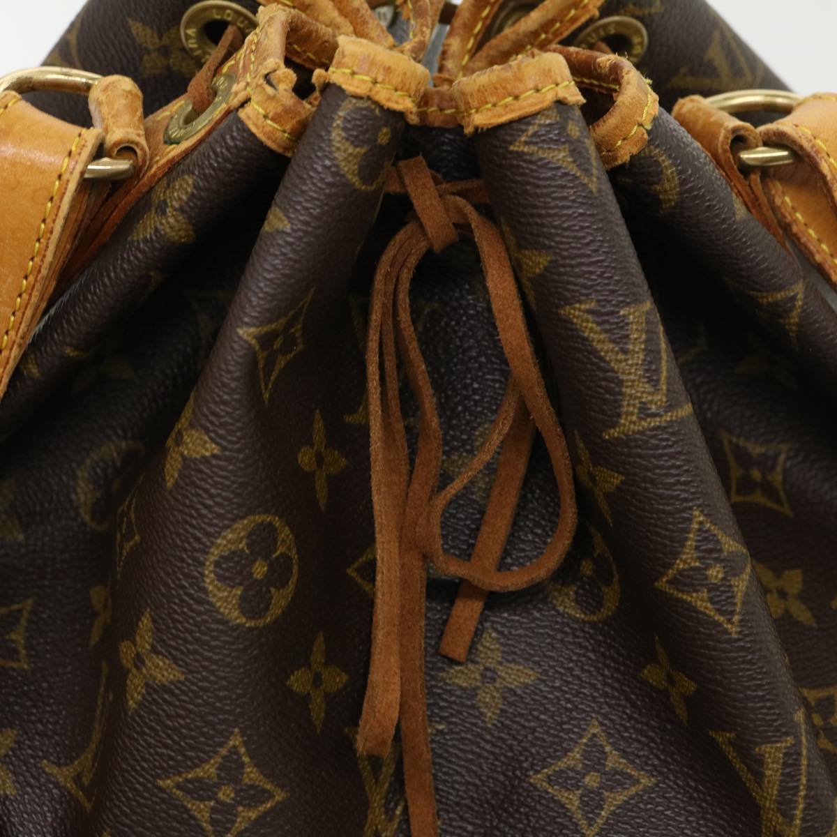 LOUIS VUITTON Monogram Noe Shoulder Bag M42224 LV Auth 30841