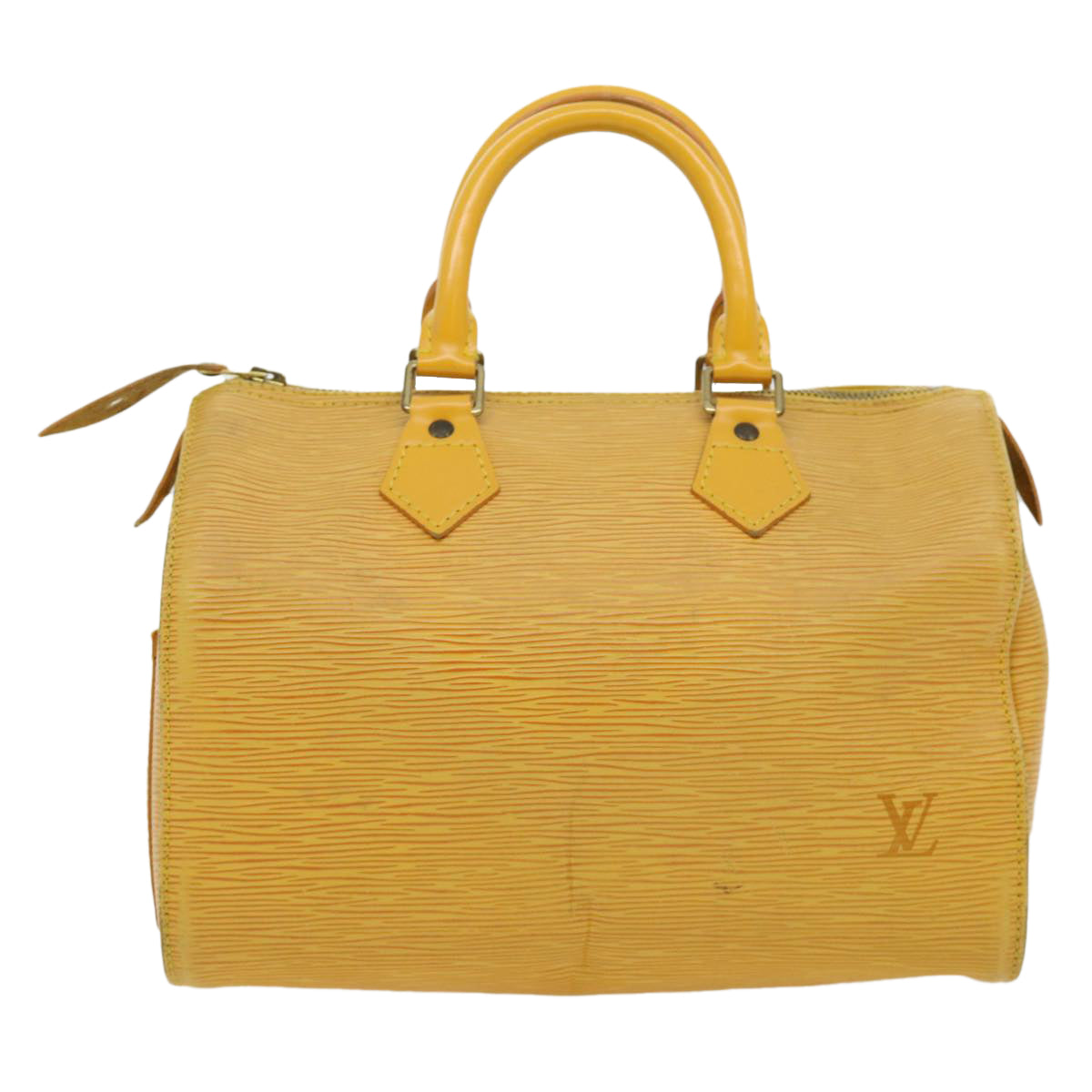 LOUIS VUITTON Epi Speedy 25 Hand Bag Yellow M43019 LV Auth 30864 - 0