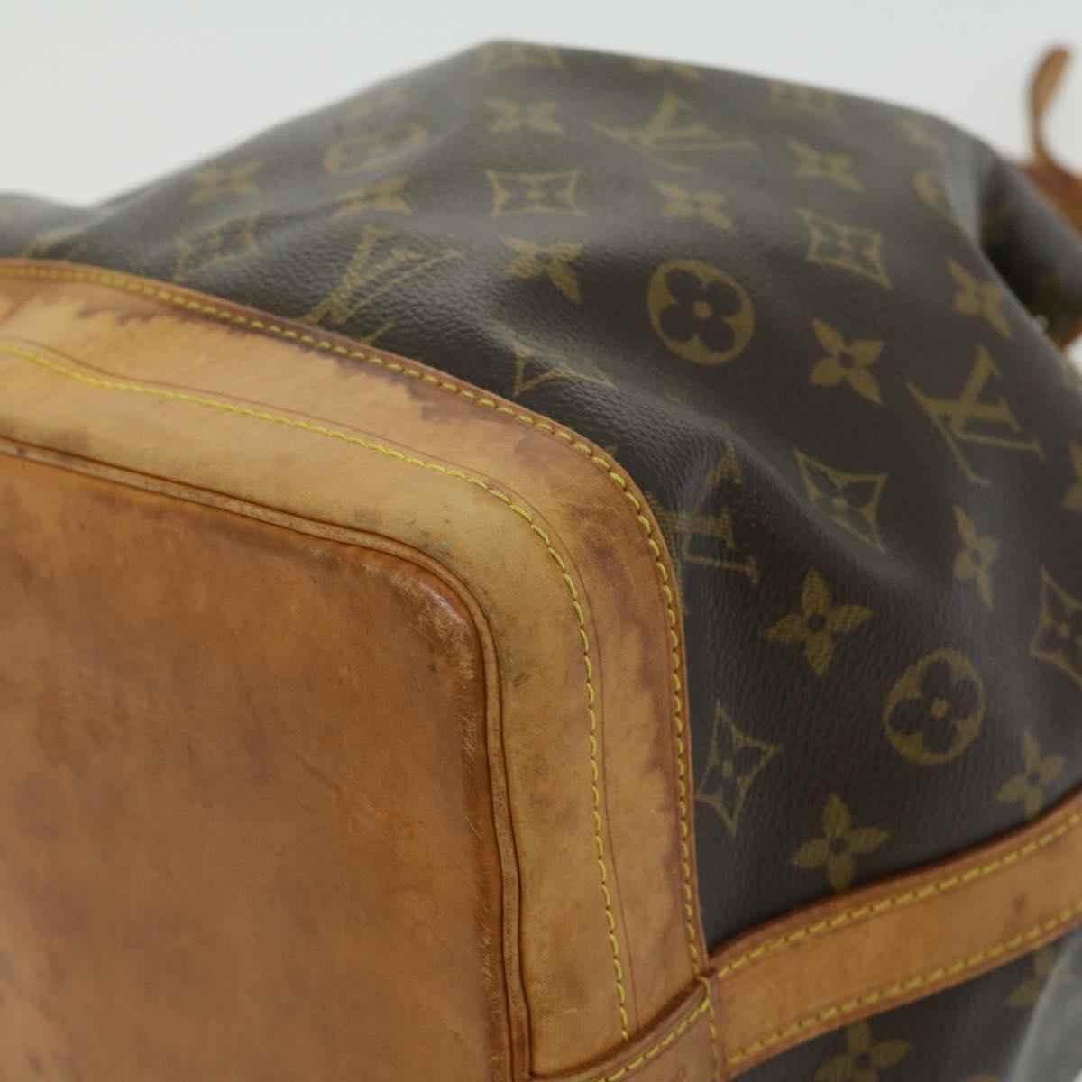 LOUIS VUITTON Monogram Noe Shoulder Bag M42224 LV Auth 30870